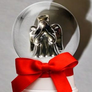 New Pandora Angel with 14kt gold halo